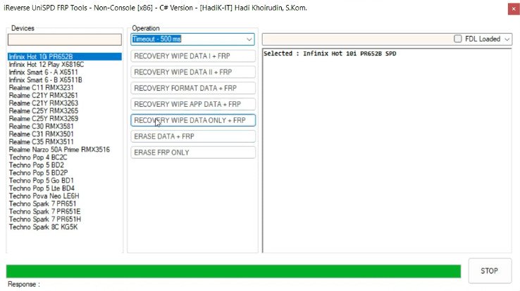iReverse UniSPD FRP Tool